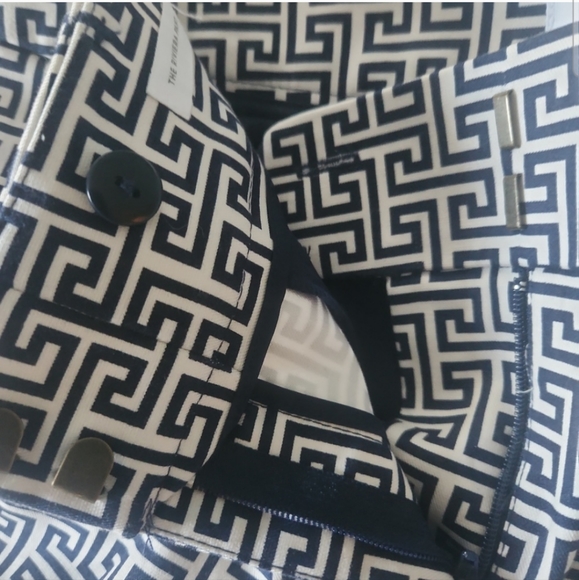 Geographic Graphic Print Slacks Loft - Picture 7 of 7